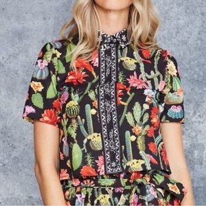 BlackMilk Desert Plants Boss Shirt